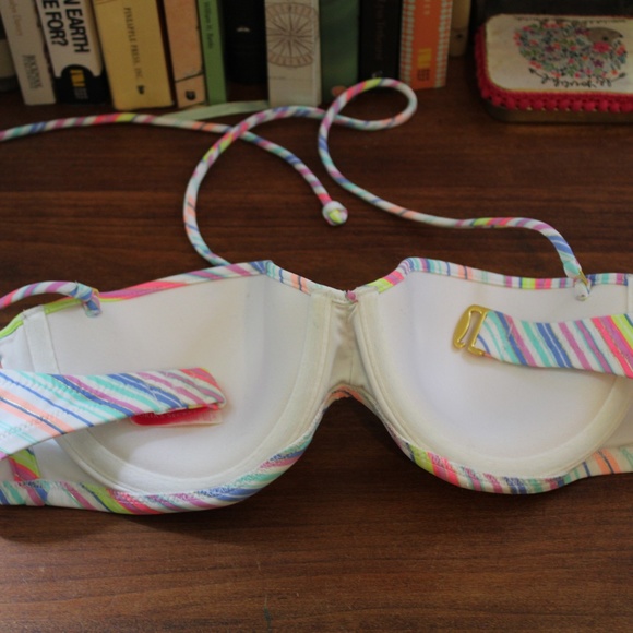 Striped Victoria Secret Bikini Top - Picture 6 of 8